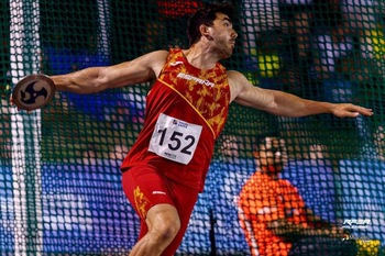 Diego Casas logra la mínima olímpica en disco