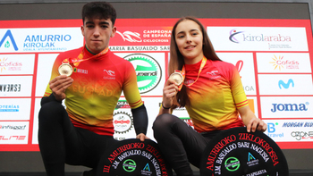 Lidia Castro y Felisa Ares, campeonas de España de ciclocross