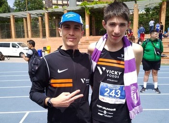 Medallas para Adrián Parras y Jorge Pérez en el Nacional