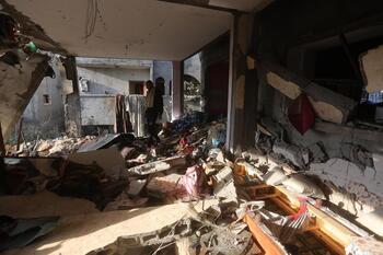 Los bombardeos en Gaza dejan 20.700 muertos