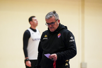 García destaca la importancia de ganar al Ourense Baloncesto