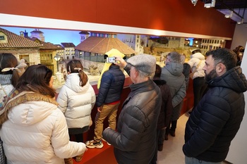 El Belén ambientado en Valladolid recibe más de 42.000 visitas