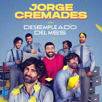 El cómico Jorge Cremades pionero llega a Valladolid con su nuevo show titulado ‘Desempleado del mes’